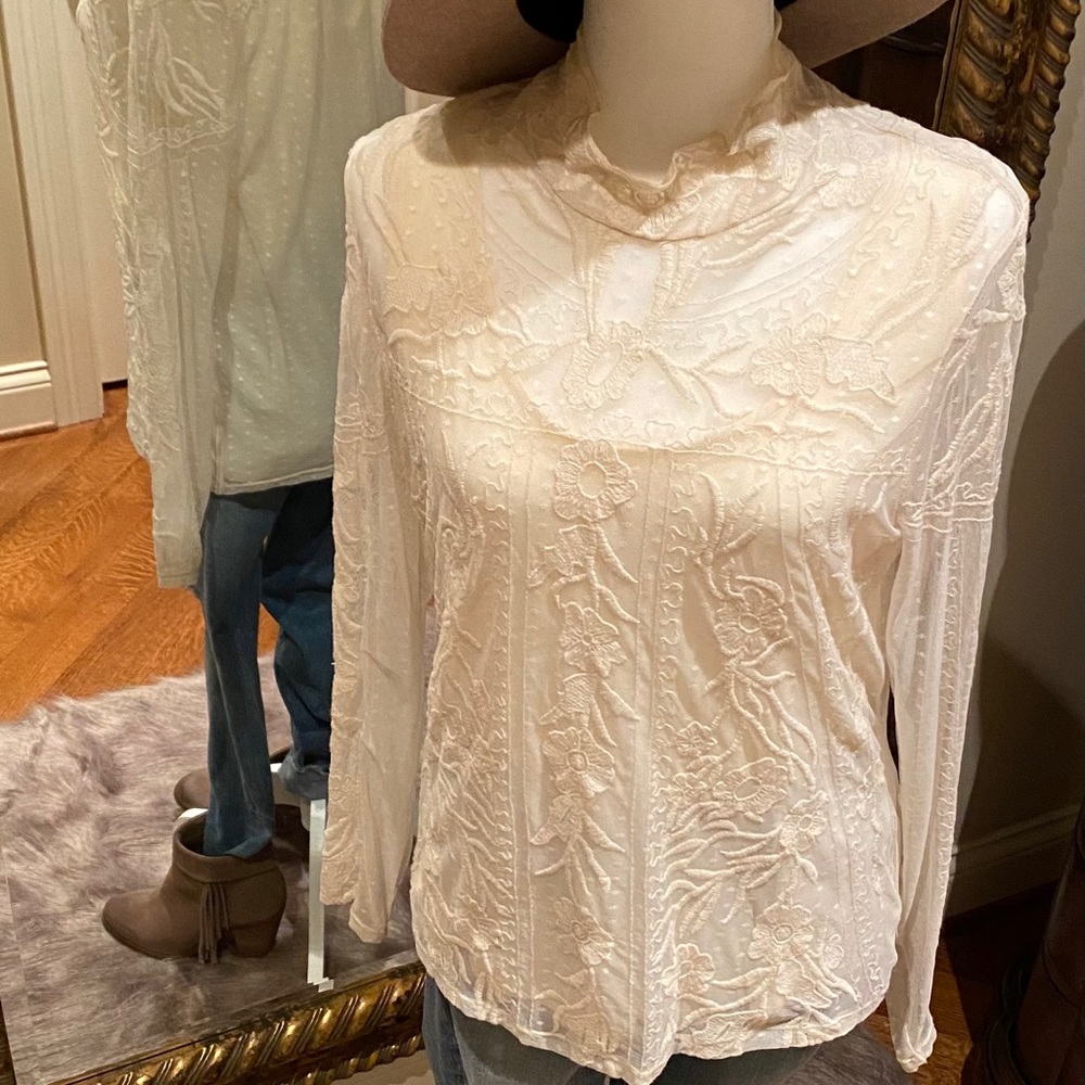 EUC-LINEA DOMANI lace top